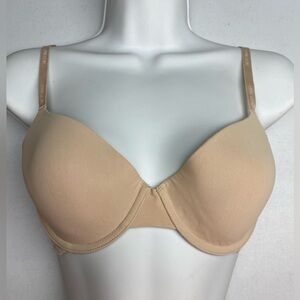 CK TAN Lightly Lined Underwire, 32D *P1001